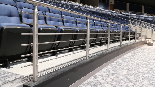 8mm stainless steel solid rod railing for interior design